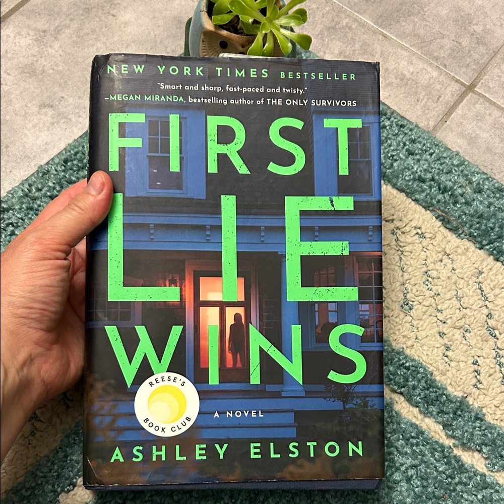 First Lie Wins Hardcover Book